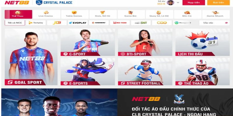Thể thao Các hình thức cá cược thể thao tại Thể thao Net88