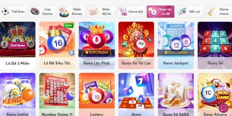 xổ số Net88 Các trò chơi xổ số phổ biến tại Net88