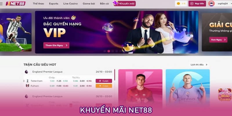 khuyến mãi Net88 Điều Kiện Và Cách Thức Để Nhận Khuyến Mãi Net88