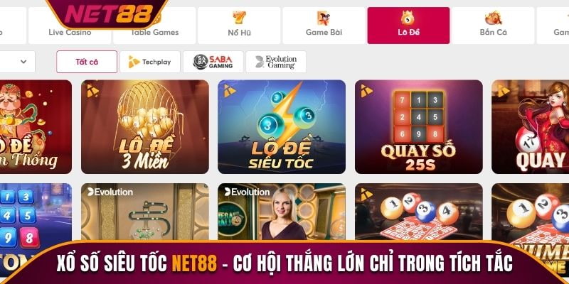 xổ số Net88 Tại sao bạn nên chơi xổ số Net88?
