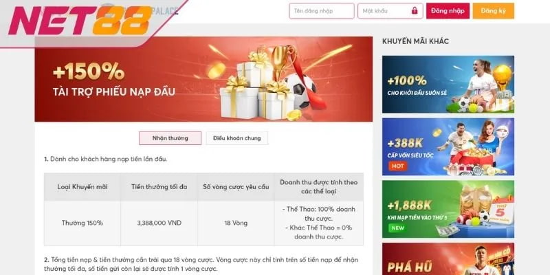 khuyến mãi Net88 Tầm Quan Trọng Của Khuyến Mãi Net88 Trong Các Trải Nghiệm Cá Cược